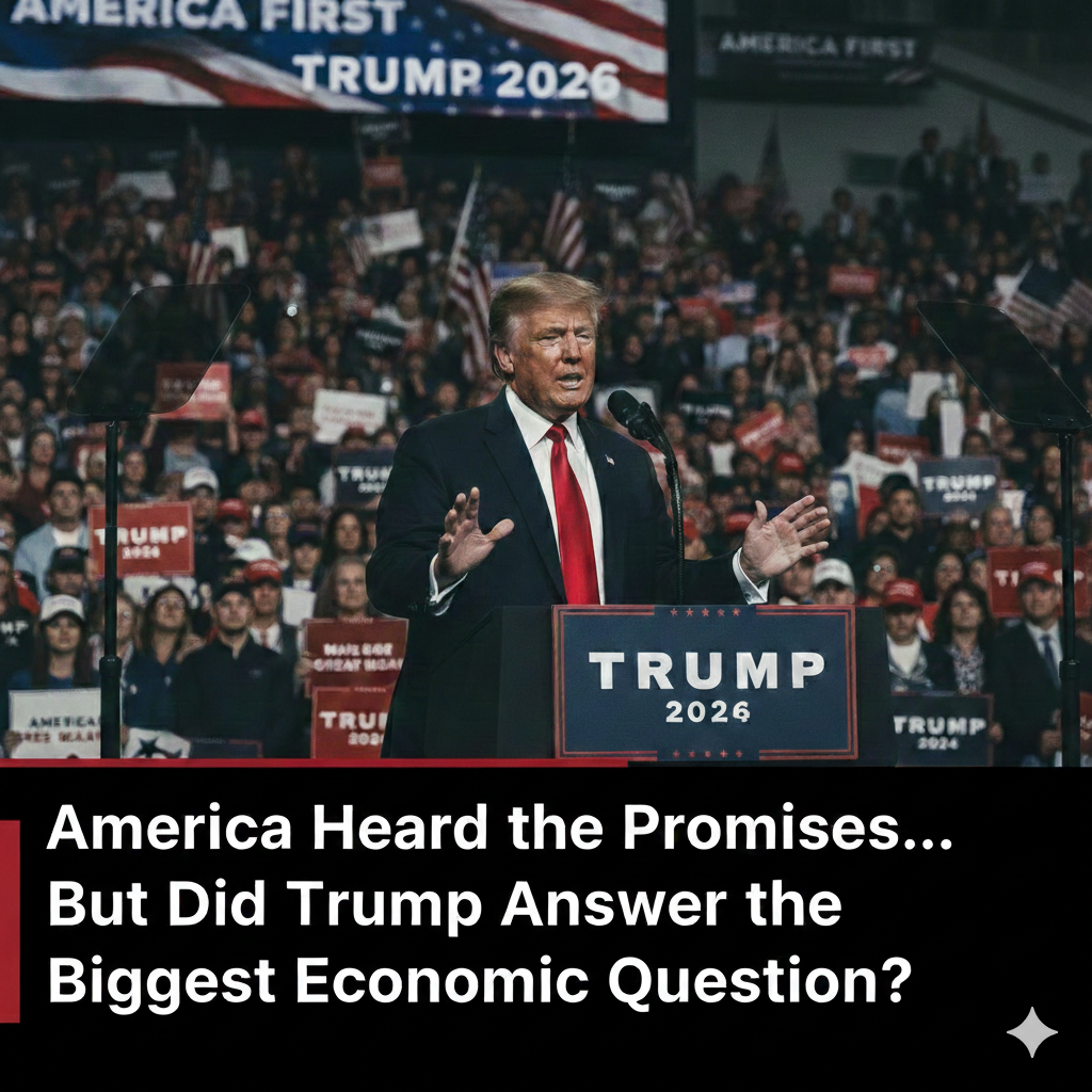 America Heard the Promises… But Did Trump Answer the Biggest Economic Question?