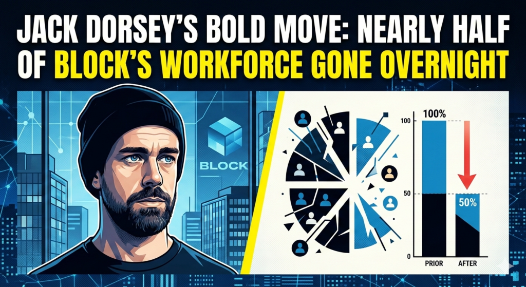 Jack Dorsey’s Bold Move: Nearly Half of Block’s Workforce Gone Overnight