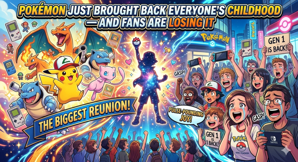 Pokémon Just Brought Back Everyone’s Childhood — And Fans Are Losing It