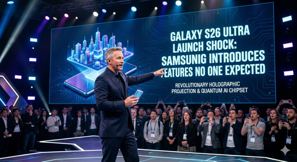 Galaxy S26 Ultra Launch Shock: Samsung Introduces Features No One Expected