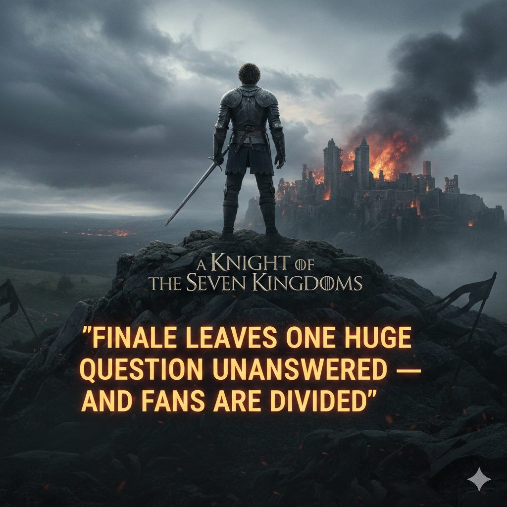 A Knight of the Seven Kingdoms Finale Leaves One Huge Question Unanswered — And Fans Are Divided