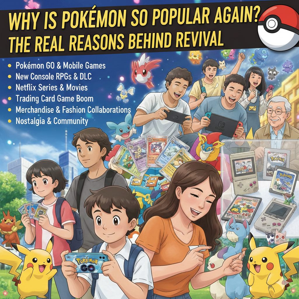 Why Is Pokemon So Popular Again? The Real Reasons Behind the Revival