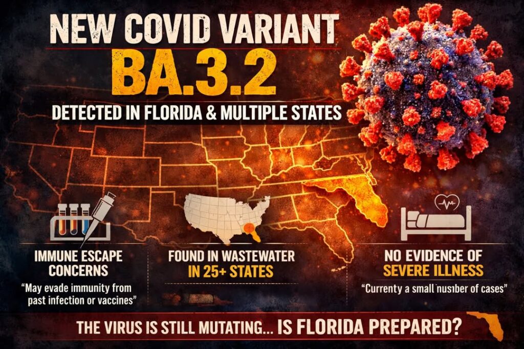 CDC Tracks COVID-19 Cicada Variant BA.3.2 in 25 States — What U.S. Health Officials Are Saying