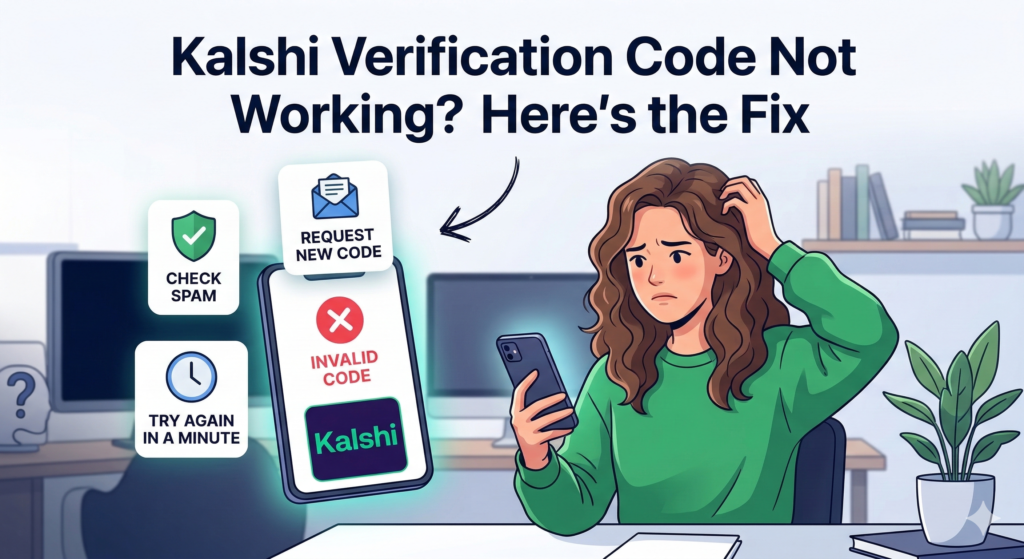 Kalshi Verification Code Not Working? Here's the Fix