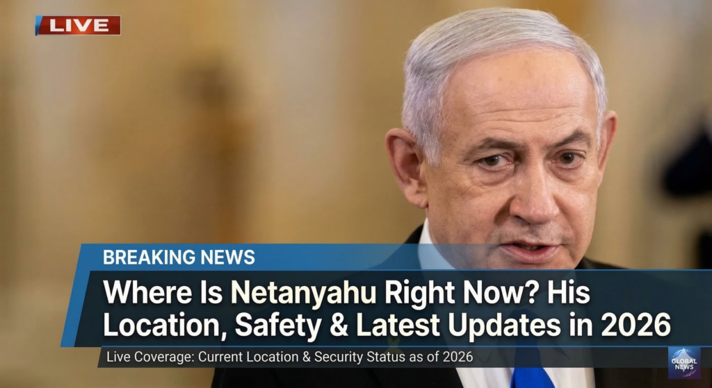 Where Is Netanyahu Right Now