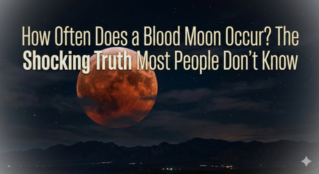 How Often Does a Blood Moon Occur? The Shocking Truth Most People Don’t Know