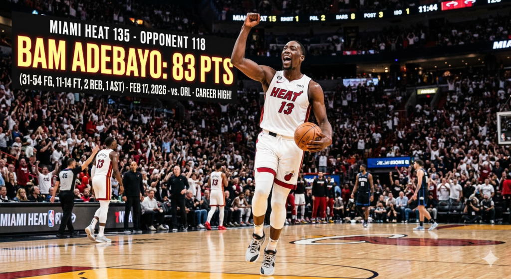 Did Bam Adebayo Really Score 83 Points? Yes — Here's the Full Proof
