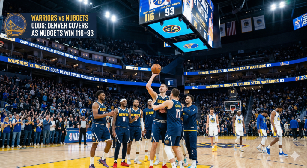 Warriors vs Nuggets Odds