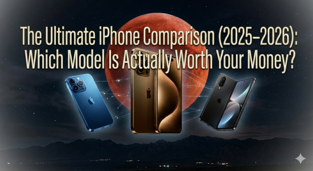 The Ultimate iPhone Comparison (2025–2026): Which Model Is Actually Worth Your Money?