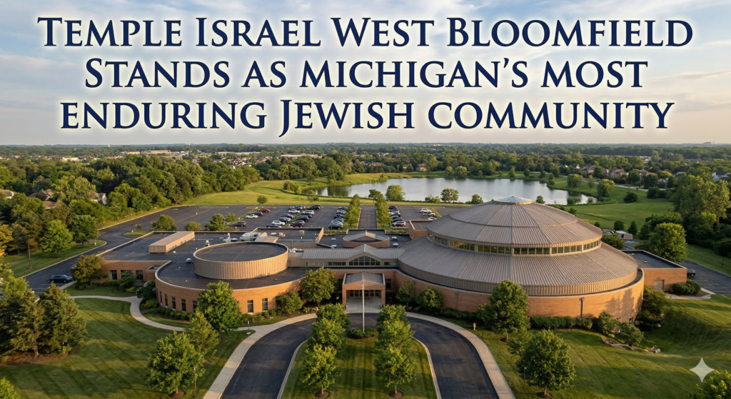 Temple Israel West Bloomfield Stands as Michigan's Most Enduring Jewish Community