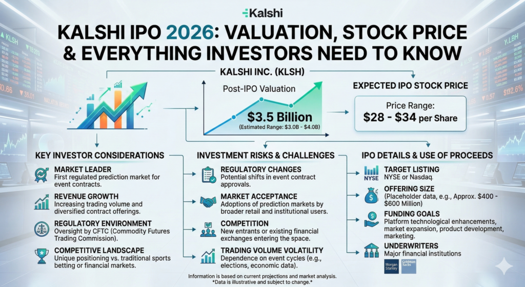 Kalshi IPO 2026: Valuation, Stock Price & Everything Investors Need to Know