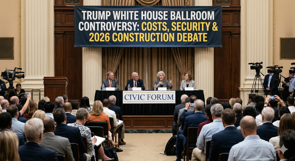 Trump White House Ballroom Controversy