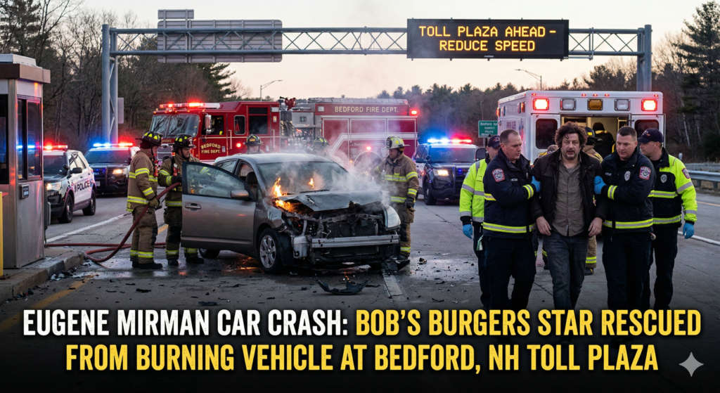 Eugene Mirman Car Crash