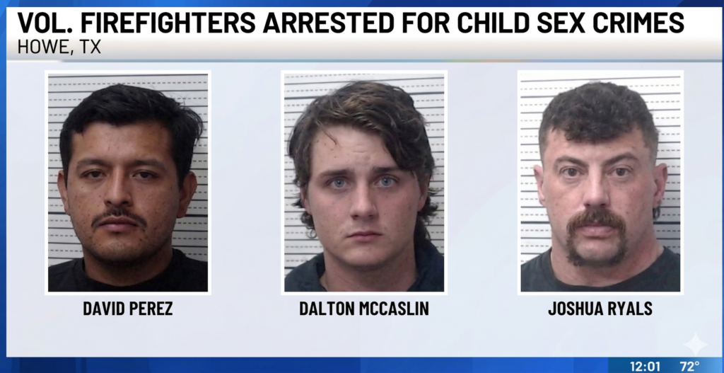 Texas Firefighter Child Abuse Case: 3 Howe Volunteers Arrested in 2026 Scandal