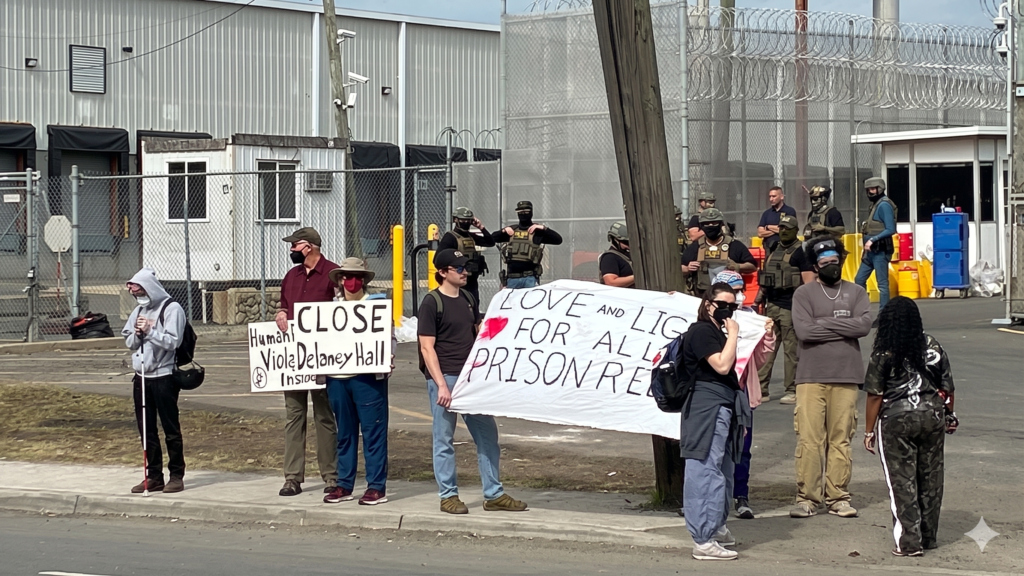 Delaney Hall Anti-ICE Protests Escalate: Hunger Strikes, Clashes, and a Governor Denied Entry